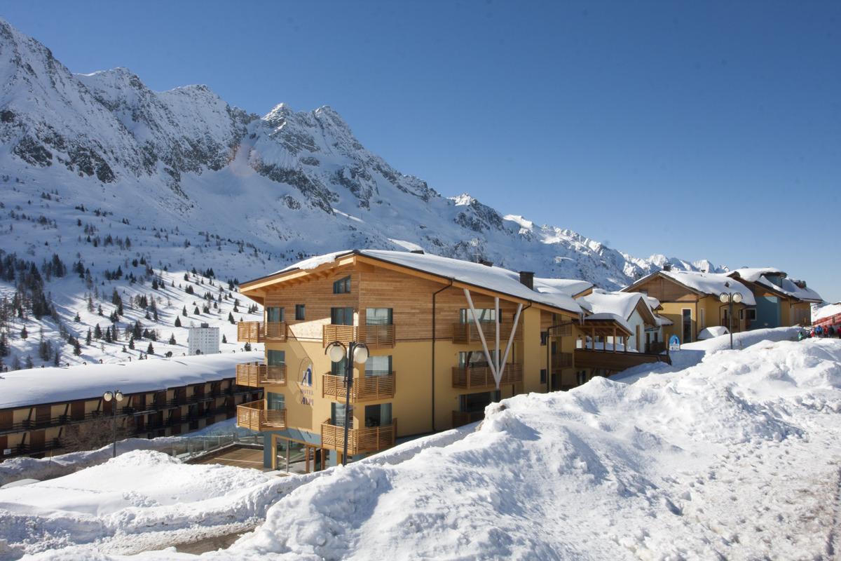 Hotel Delle Alpi Passo del Tonale Zewnętrze zdjęcie